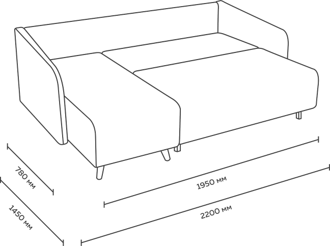 LILA ottoman